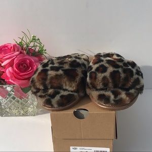 UGG Fluff Slide II Leopard